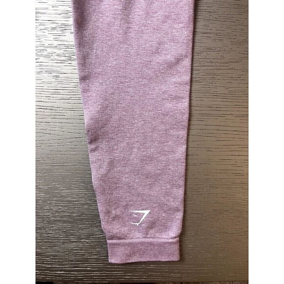 Gymshark Women's Adapt Marl Seamless Leggings Light Purple XS New 22" Inseam - Picture 6 of 7